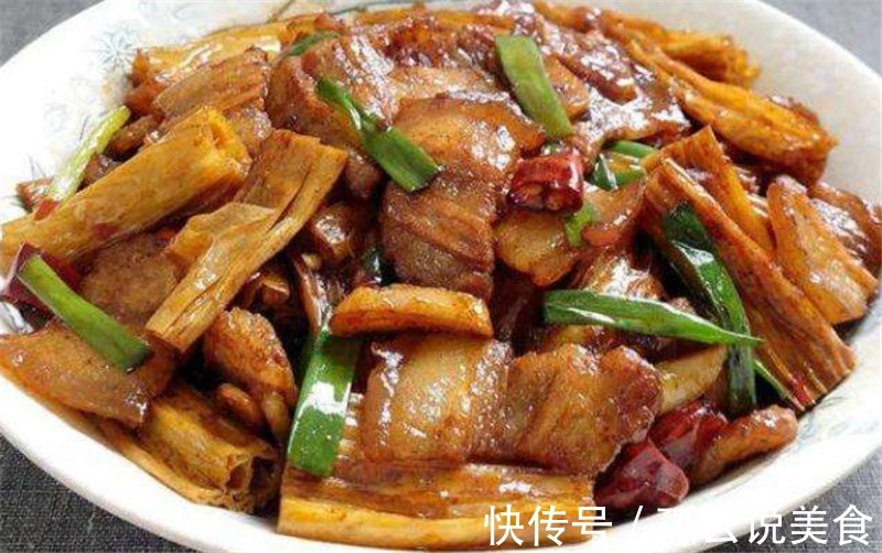 五花肉和它搭配，酥香柔嫩，下饭一盘都不够！