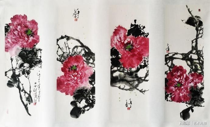 韦智杰$墨破色法,是在于画家对其的理解和领悟,而不是使用