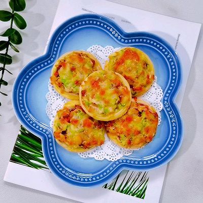 黑椒味蛋挞披萨