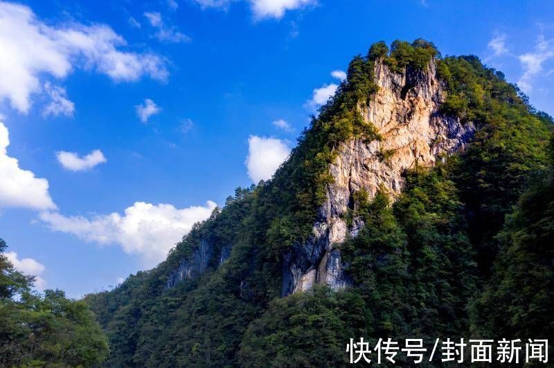 大巴山|重庆境内有个“小张家界”到城口亢谷体验巴山原乡风情丨寻找成渝文旅新地标