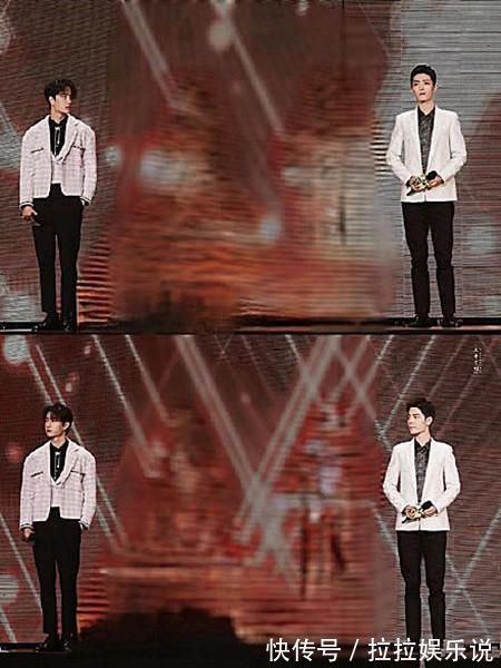 王一博|零互动?肖战王一博台上偷互瞄下台悄悄注视,虾姐表现更显高素质