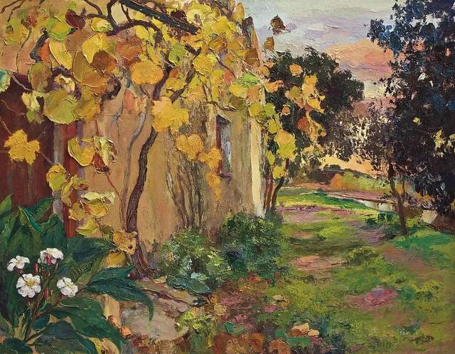 向日葵|西班牙画家维拉诺瓦 调色刀下的笔触,色彩俱佳!