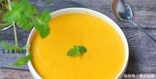 南瓜泥|比豆浆好吃,比煮粥简单,早上吃它最省事,浓香滋润,吃撑啦