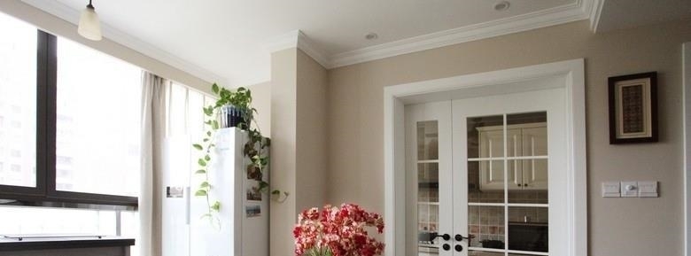 色调|160平大户型美式风装修,衣帽间在客厅中!这种设计巧妙不?