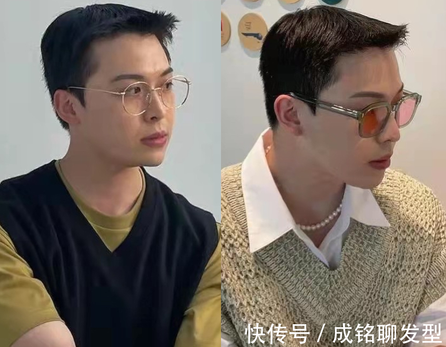 服帖|别再烫摩根碎盖了,伤发难打理,现在流行“服帖烫”,阳光又帅气