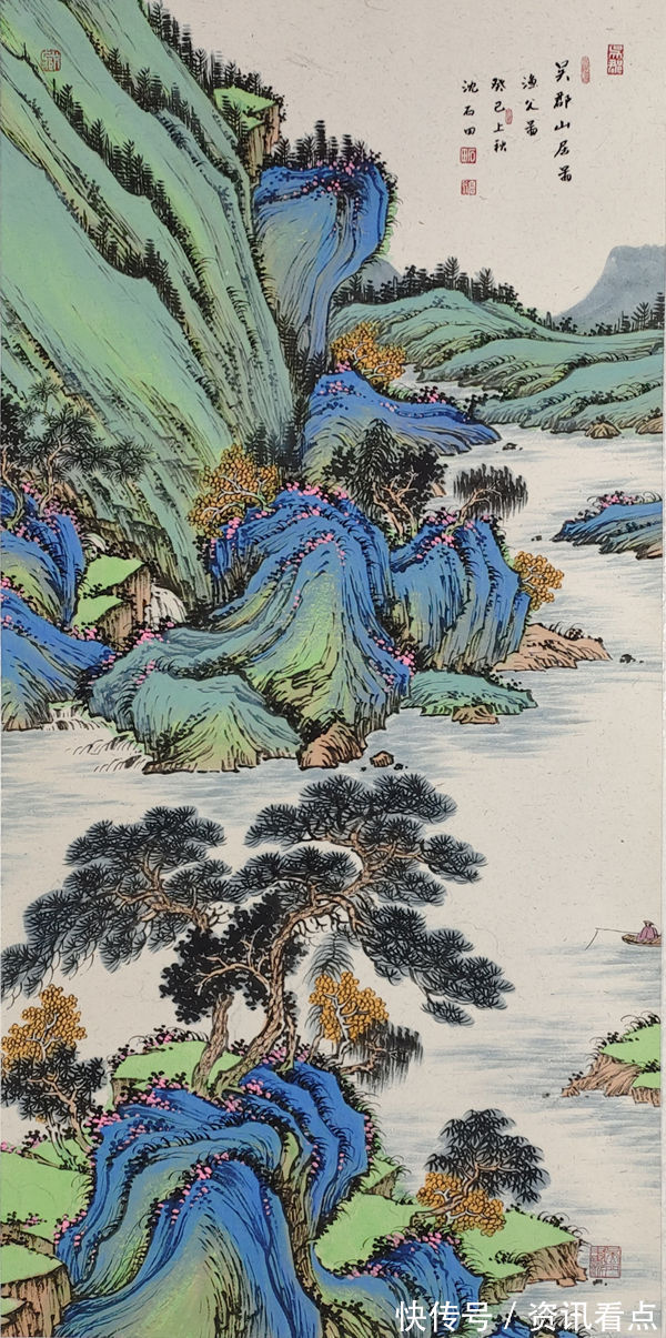 北国风光&沈坤(沈石田)吴门画派掌门人30年臻品巨作《香港艺术馆》预展