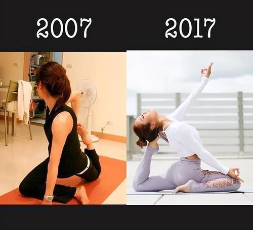 j她们用瑜伽告诉你,美丽与年龄无关,什么时候开始都不晚