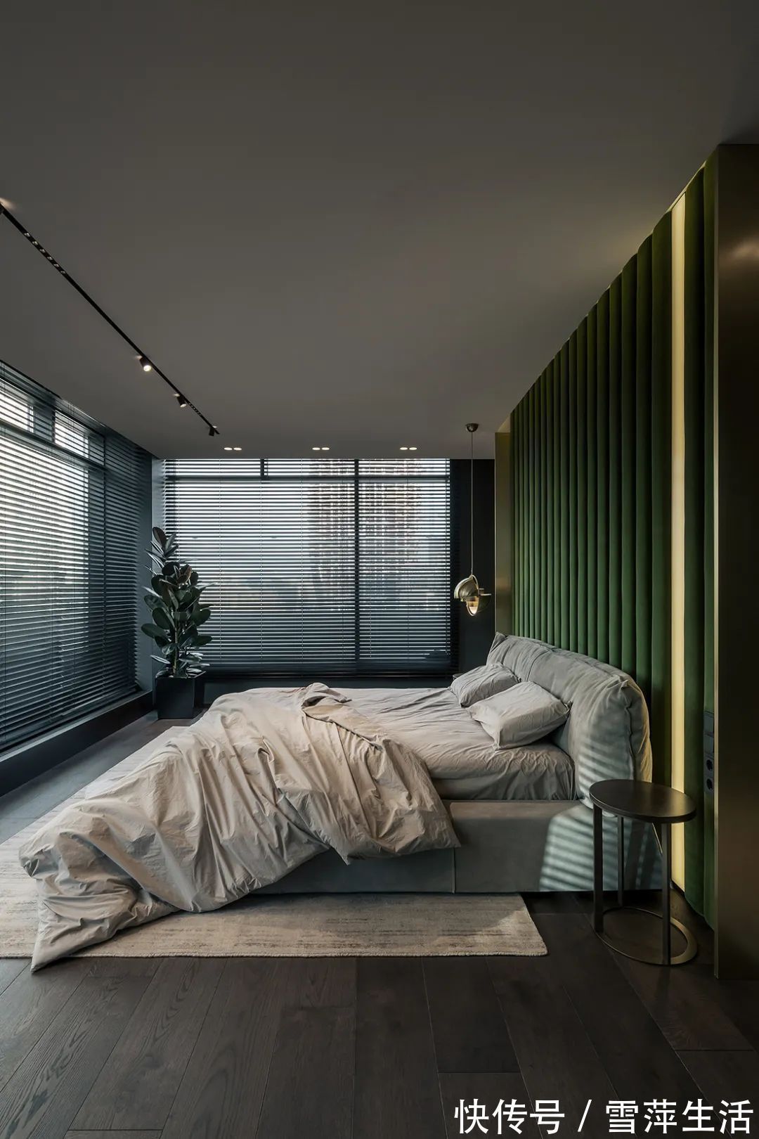 卫浴|130㎡现代极简,简洁低调的高级黑,轻奢大方高档次