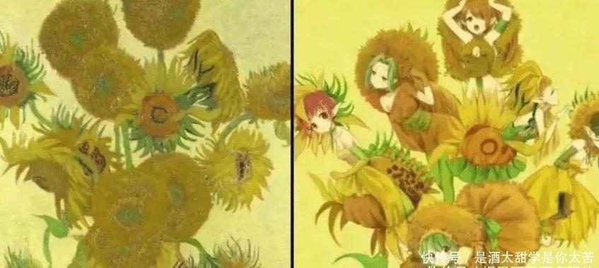 毫无|将世界名画变成二次元日漫,龙猫毫无违和感,最后一个太魔性