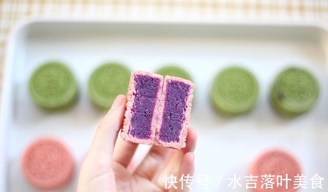 紫薯馅|糯米粉新吃法,高颜值又美味,操作不难,适合新手学做,成功率高!