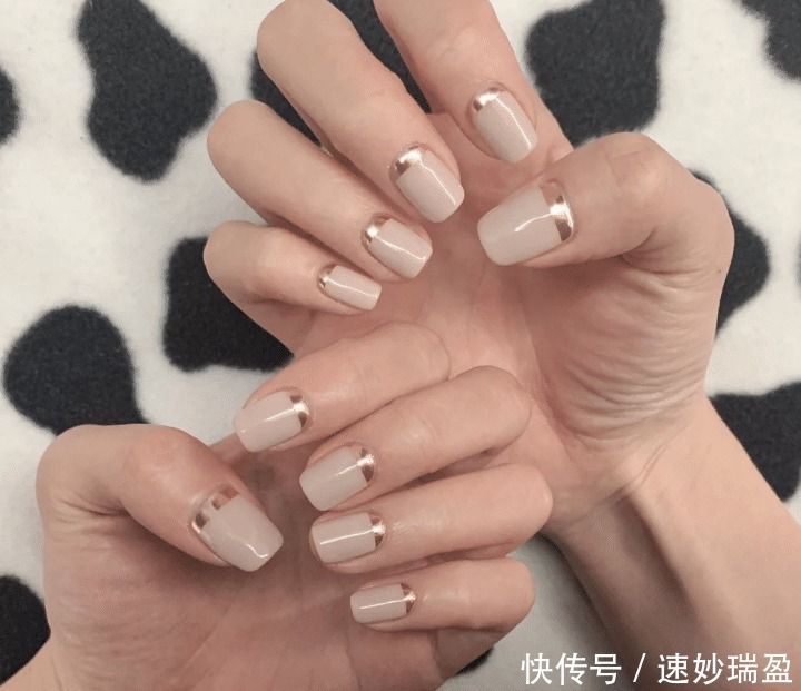 强迫症的克星—反法式美甲,优雅高级,入手不亏