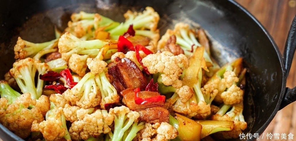 做法|经典家常菜,干锅花菜最简单的做法,经典美味,大人孩子都爱吃!