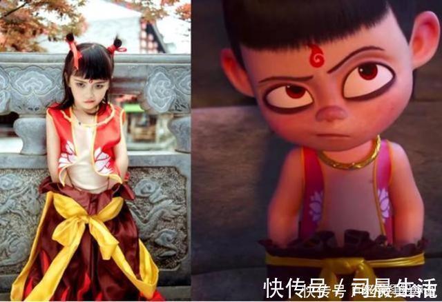 小男孩|7岁男孩cos哪吒神还原,妈妈都被折服还是给娃培养一门兴趣吧