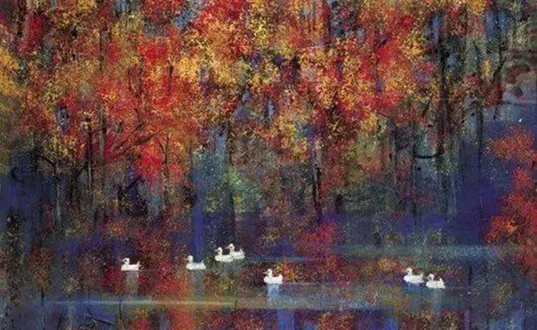 黄永玉|擅长山水画的黄永玉,作品精益求精,在绘画界的名气很大