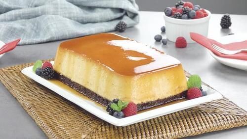 制作|如果你用这三层制作蛋糕,90分钟后将会有XXL尺寸的焦糖布丁