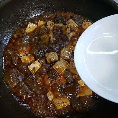 鸭血烧豆腐