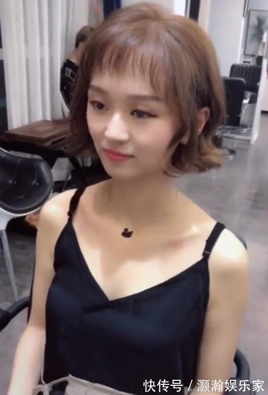 发型|女生是大额头发型太丑,发型师技术过硬,做好后效果像短发的唐嫣