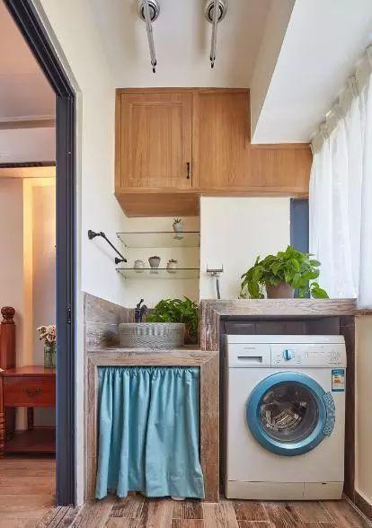 洗衣房|阳台要不要打柜子看完,才知道我家白白浪费了好几万