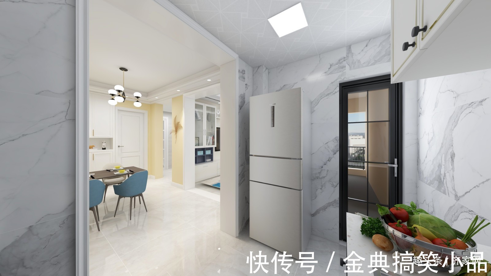 两房|90平两房现代,疲惫的身心,让你对家的依恋越发越强烈!