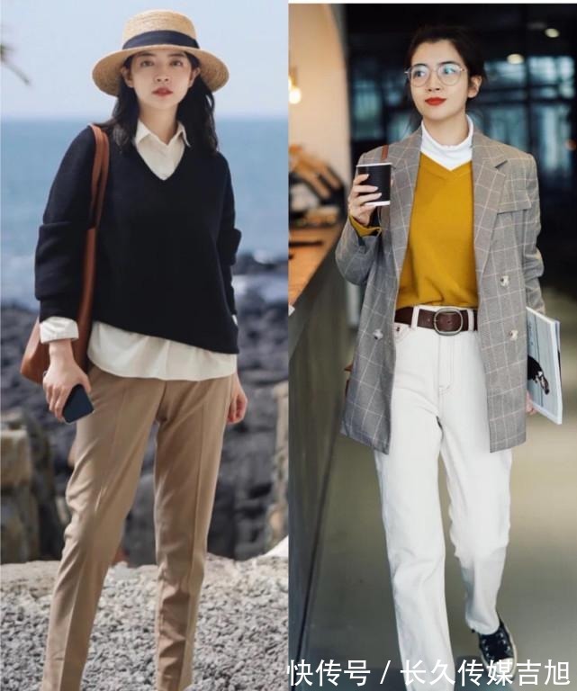 针织衫|秋冬的针织衫不用多,学三木的穿搭思路,温柔减龄又气质