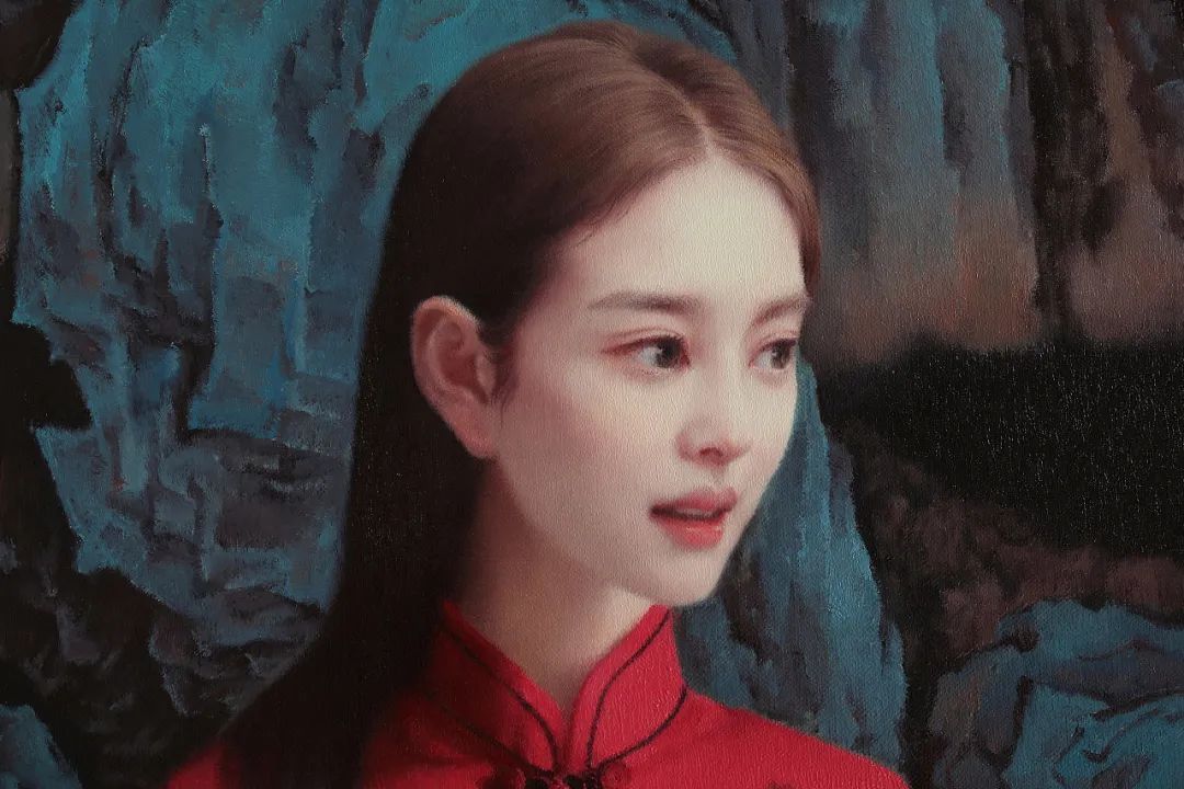 杨超@杨超:人体油画唯美而清雅脱俗,画出了东方女子的纯净与圣洁