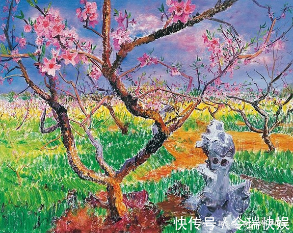 油画@她48岁学画,一年就办个人画展!专家没艺术价值,是农妇乱涂鸦