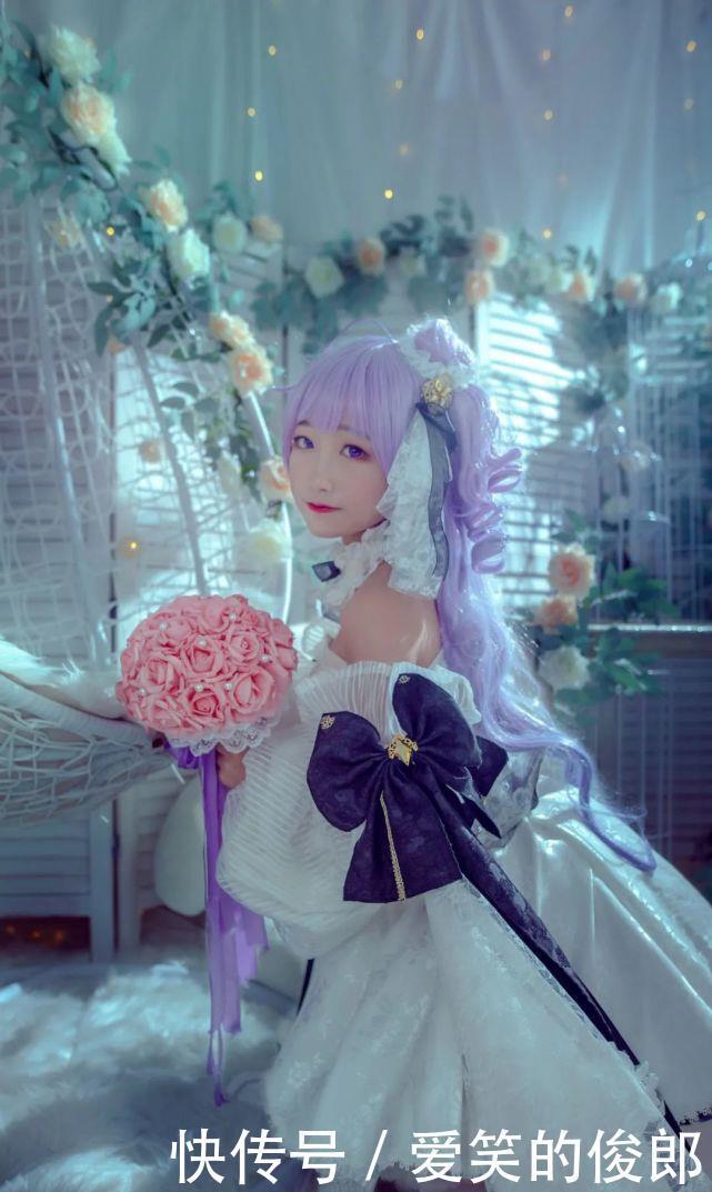 妹纸|cos：碧蓝航线独角兽cos正片＠夜咲_妹纸