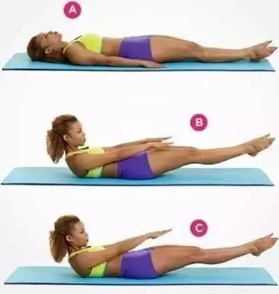 瘦身|7个普拉提动作,适合办公室上班一族,强效减脂瘦身!