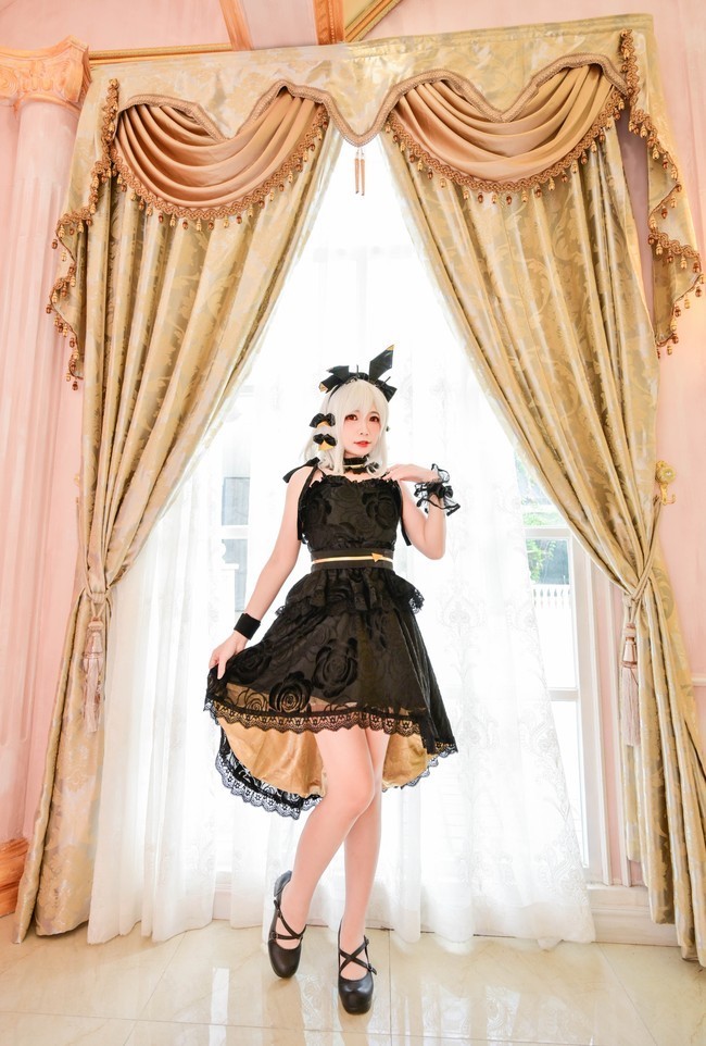 明日|cos:明日方舟 温蒂周年礼服