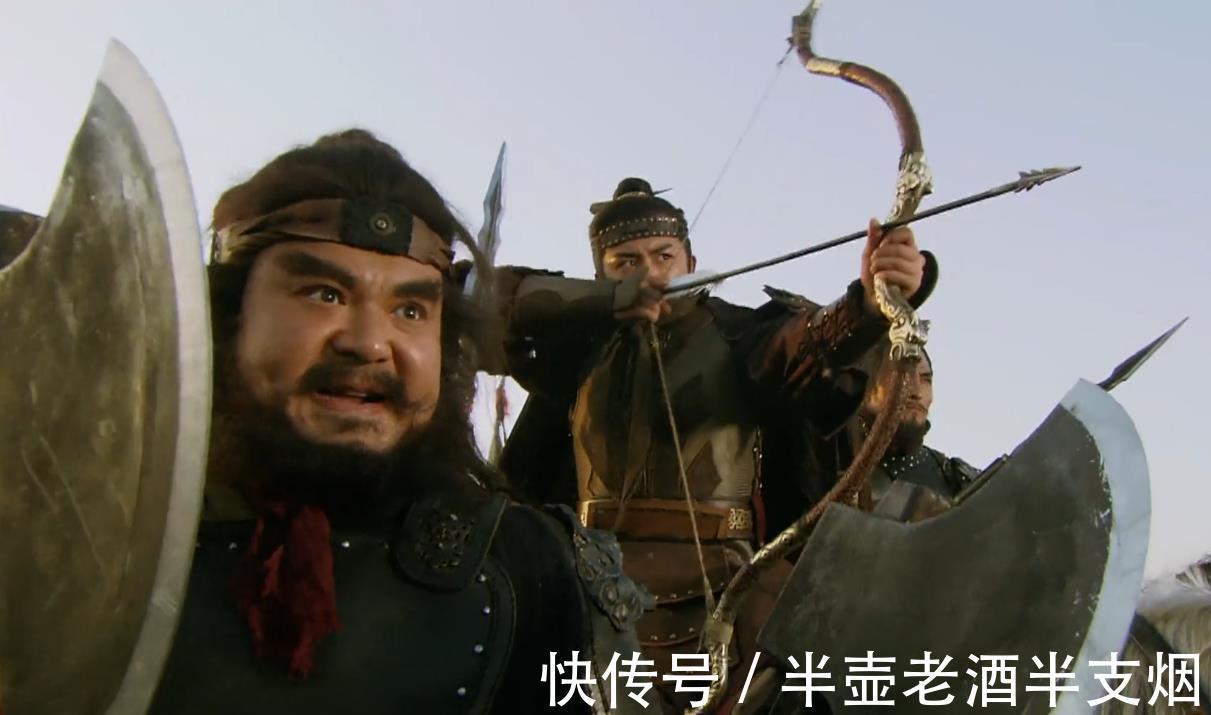 水浒|晁盖被谁冷箭射杀,水浒原著有暗示:花荣在乌龙岭射杀那二人叫啥?