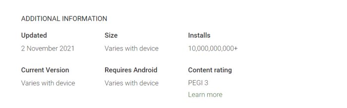 安卓|谷歌语音服务在 Play Store 商店下载量超 100 亿次