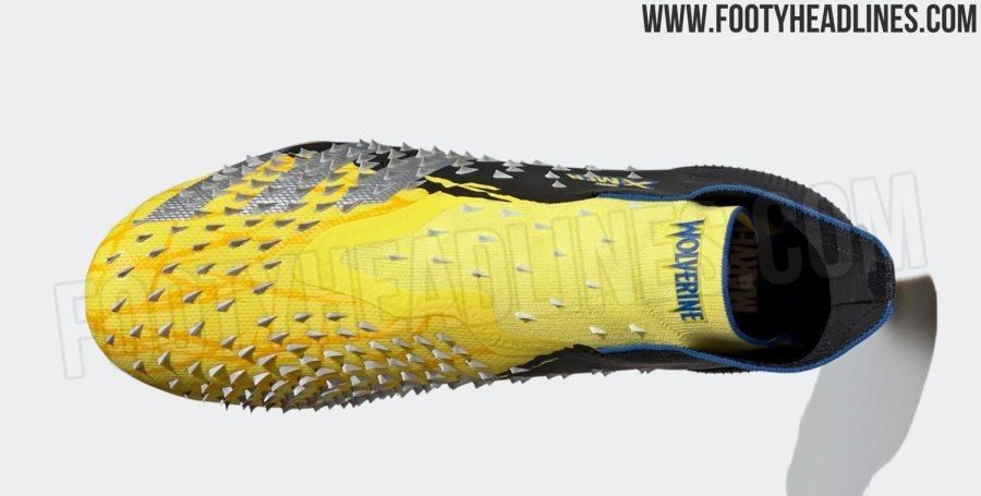 阿迪达斯Predator Freak金刚狼配色曝光