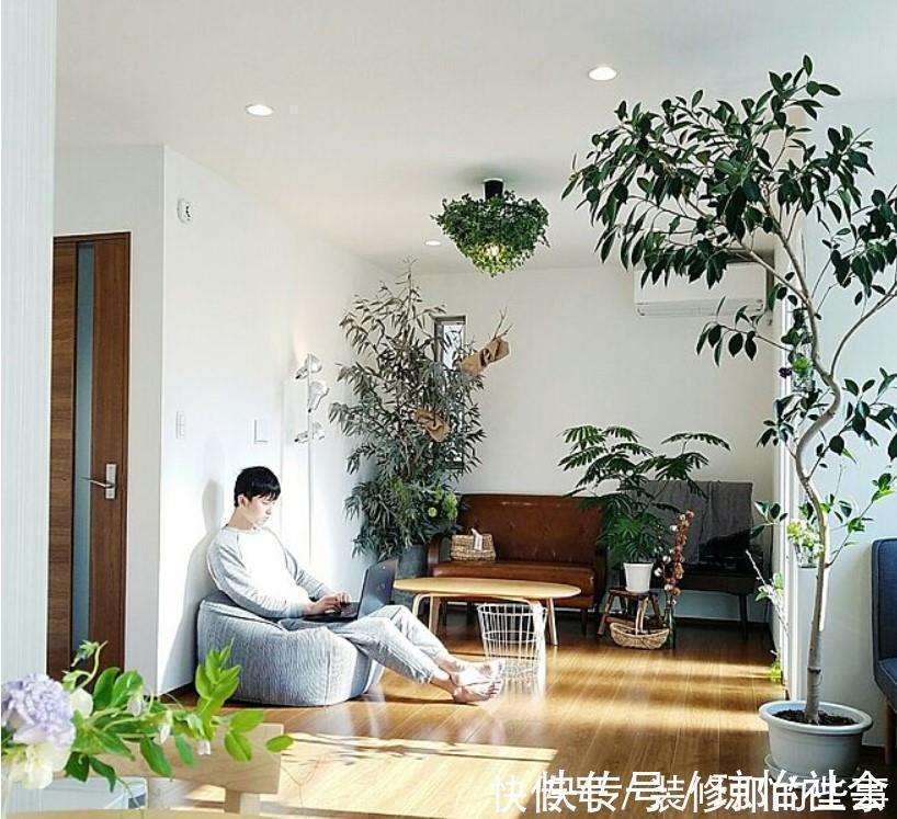 小两口之家,全屋布满绿植鲜花,把生活过成了诗,太美太治愈了