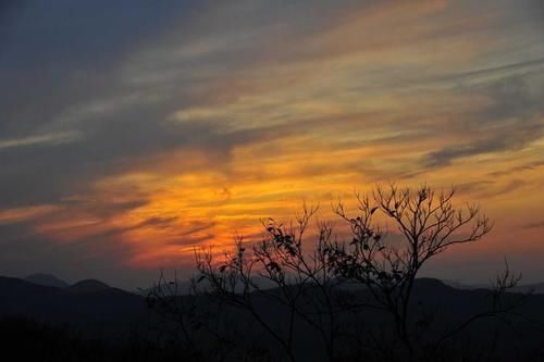 山路弯弯，遇见最美夕阳红