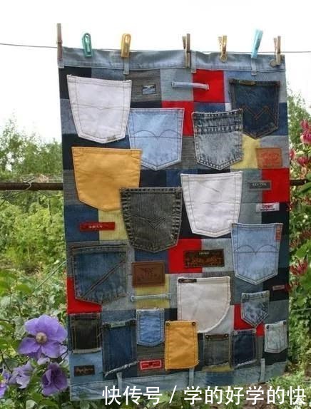 改造|家里旧衣服或布块,别扔了,拿来改造收纳袋,非常的实用!收藏!