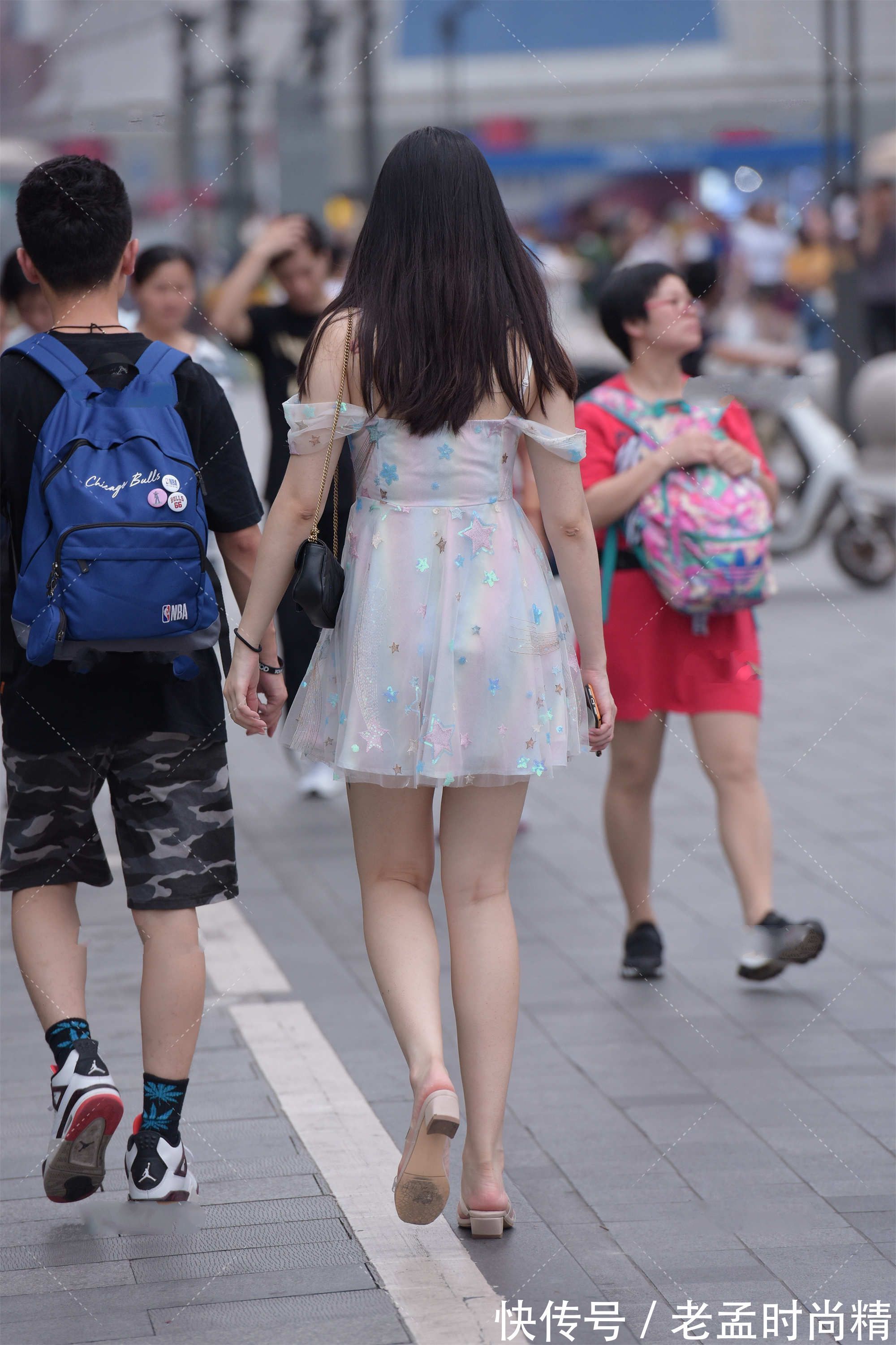 仙气十足|blingbling的仙女裙, 加上彩色亮片装饰, 仙气十足, 也太美了吧