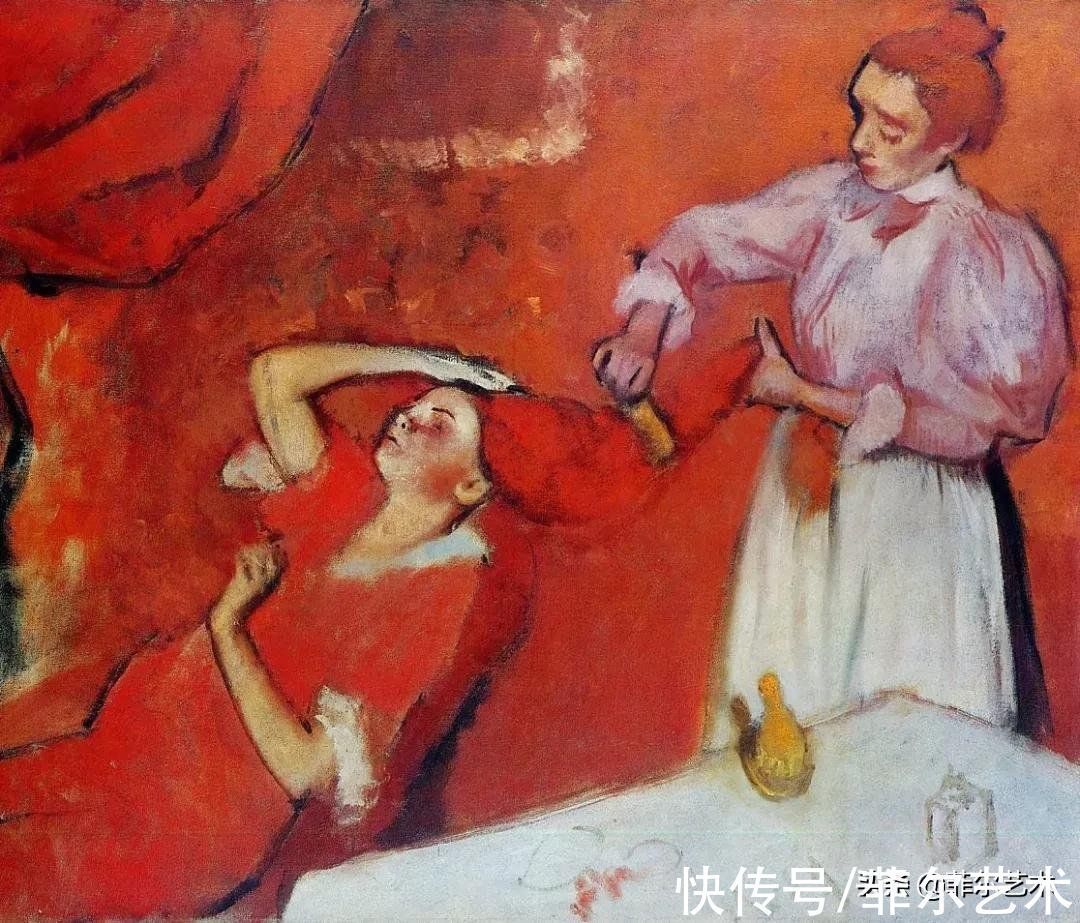 法国@法国艺术大师埃德加·德加舞女125幅油画作品,美翻了
