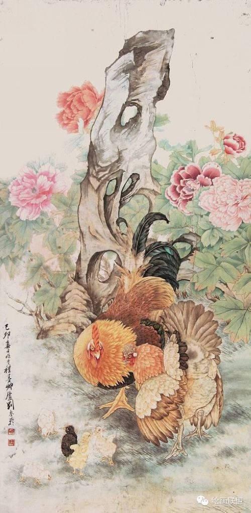一代宗师|上阵父子兵，这爷俩画鸡能排第一！