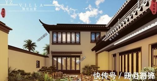 合院|宅基地宽二十八米,长二十一米,想建个中式四合院该怎么设计?
