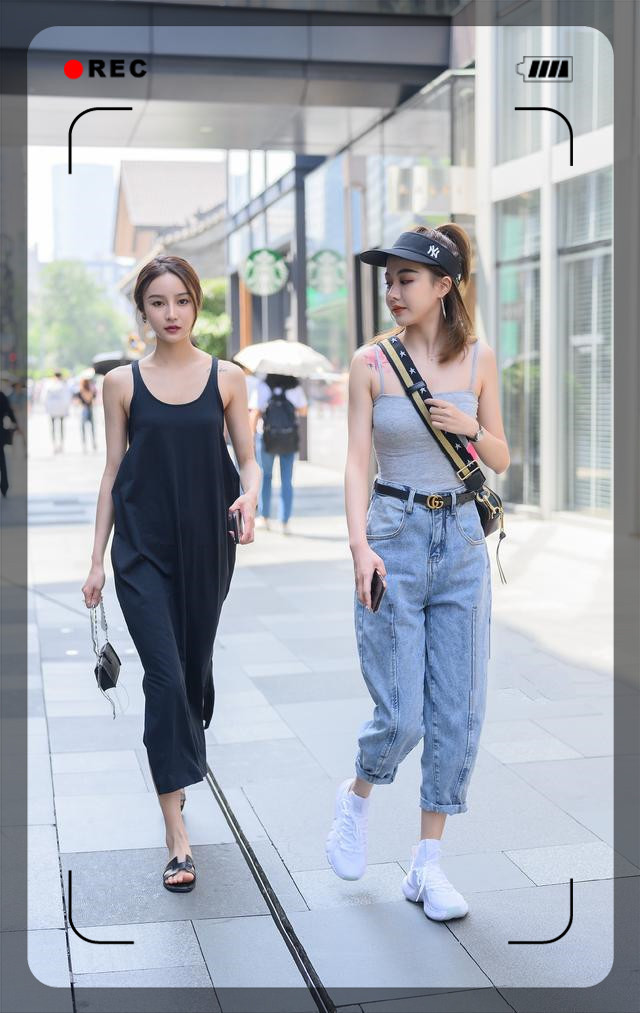 身材微胖,不想穿裙子怎么办大街上的微胖女生