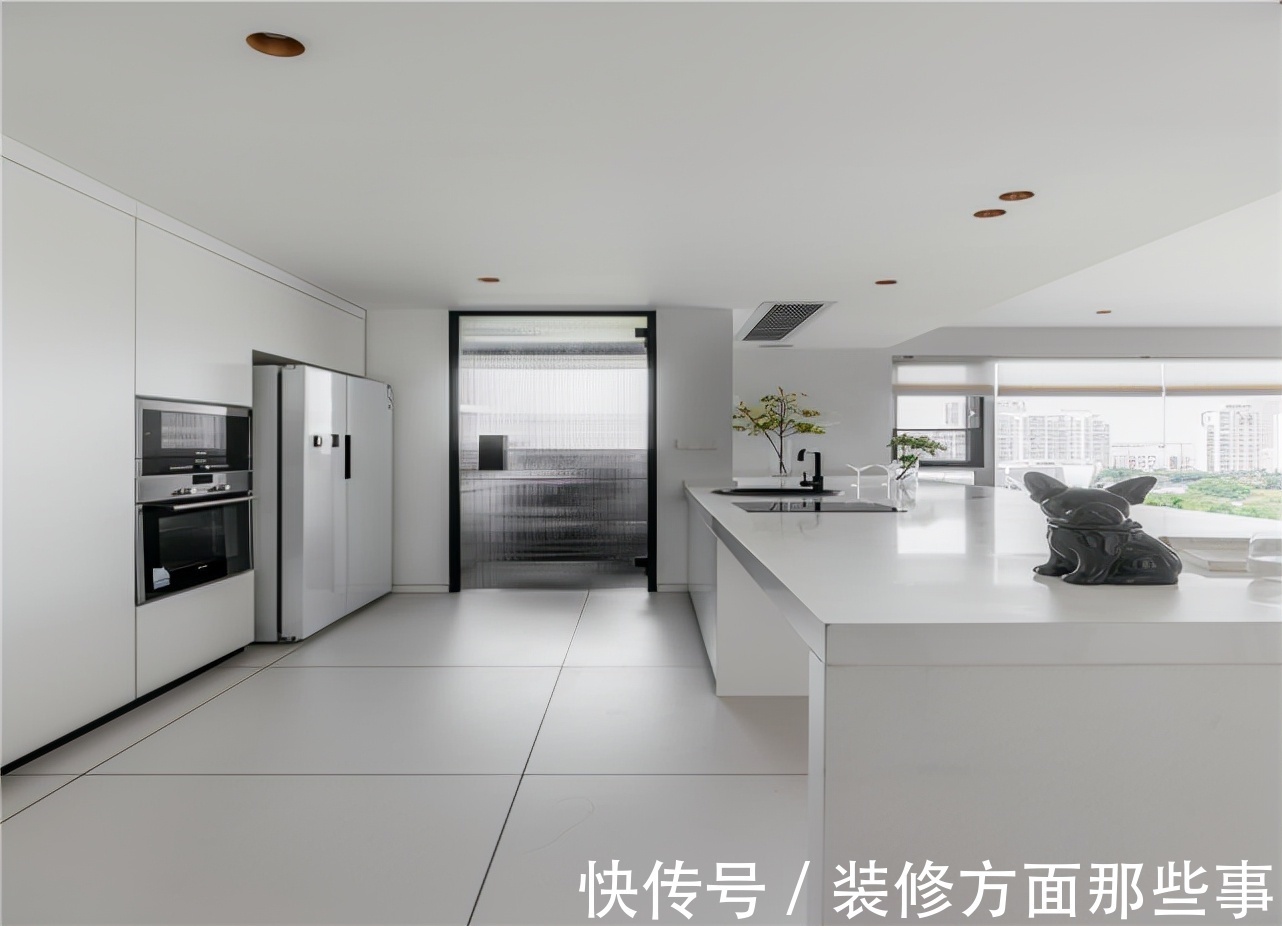 装修|122平北欧风二居室,一个开放式的大豪宅