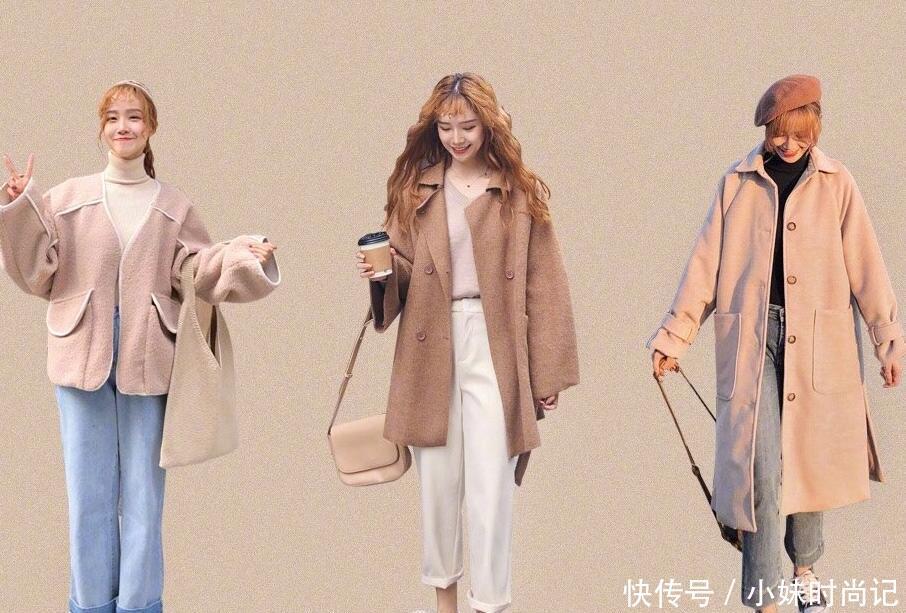 重复|可盐可甜的少女冬季穿搭日记, 轮流穿不重复, 元气满满