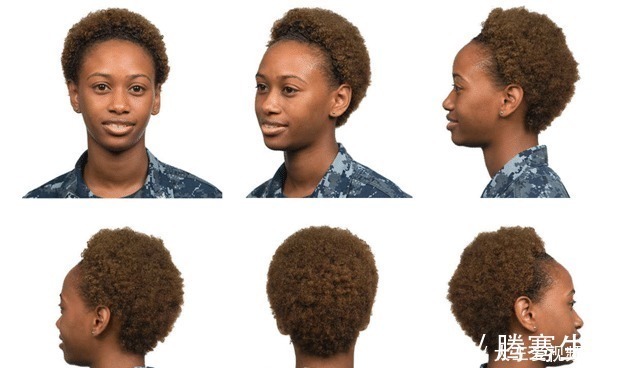 发髻|美军女兵发型,总计23种,波波头、锁子头、垄沟辫,还能扎马尾