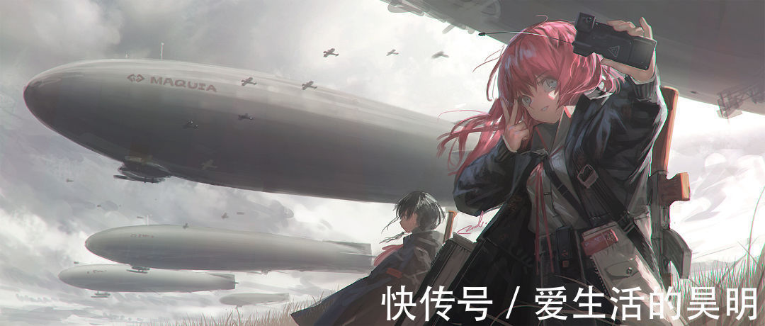 插画|故事感爆棚的动漫人物插画,画面很通透,氛围极佳