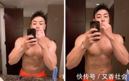 健身|颜值高、身材棒的90后帅哥恋上健身,腹肌是八块,人鱼线好性感!