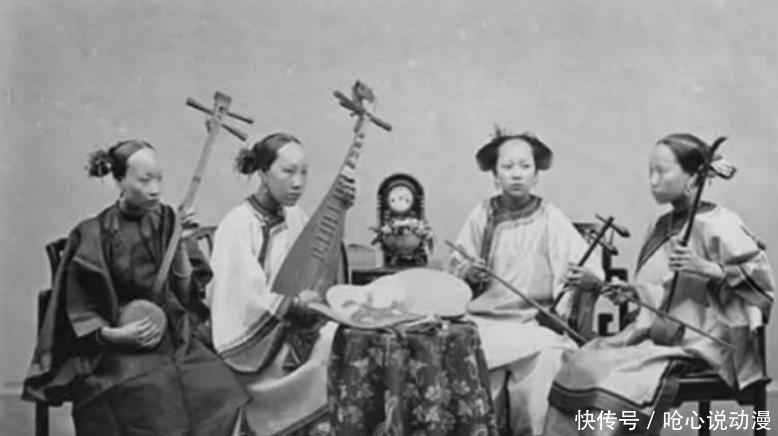 侄女|老照片:晚清打扮怪异的青楼女子,慈禧太后侄女漂亮有气质