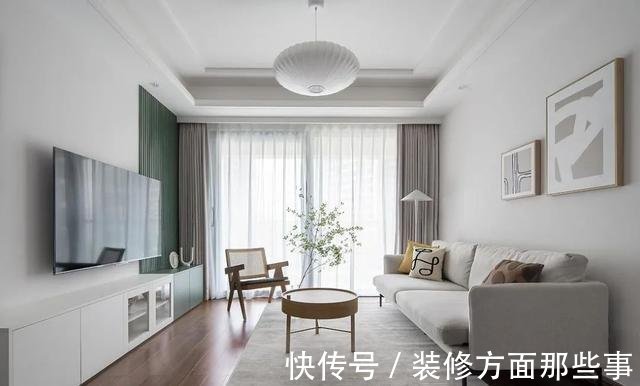 三居室|102平北欧风三居室,大面积留白和温馨治愈系的配色,舒服自在