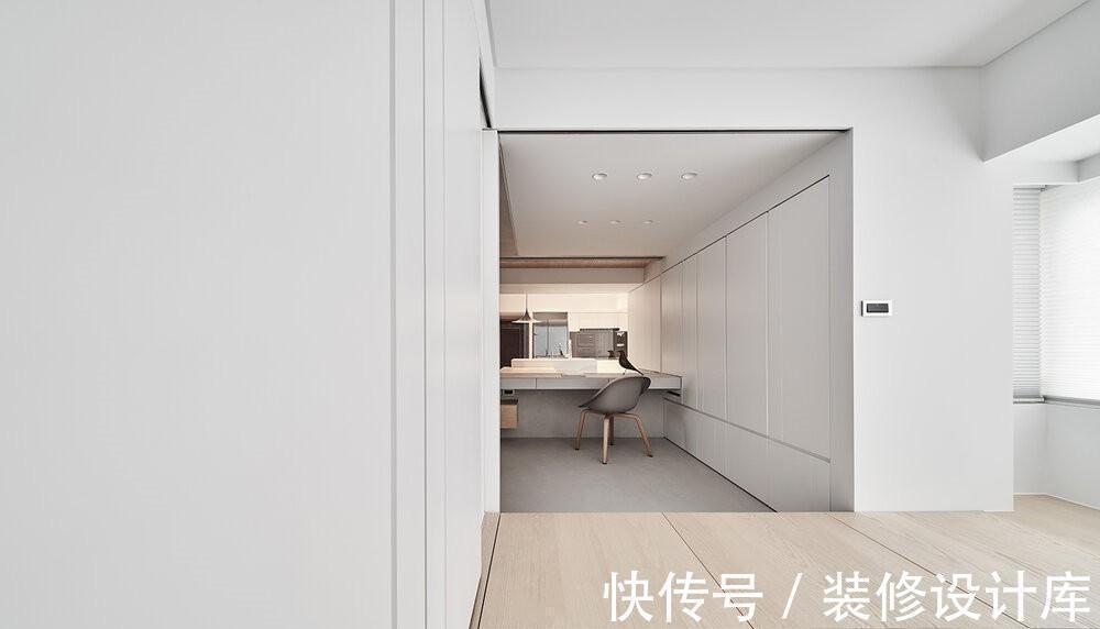 书房|这个三合一布局火了，利用榻榻米布局书房＋衣帽间＋休闲区，绝了