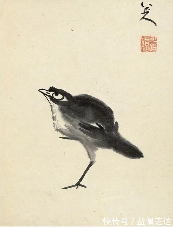 笔墨|这组册页比较全面的展现了八大山人的笔墨情怀,有山水、花鸟…