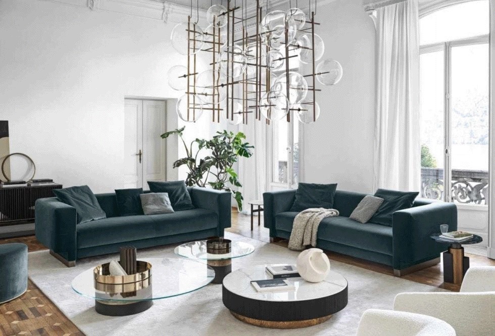 黄铜|绝了绝了!有一个这样的茶几,还会怕客厅丑?